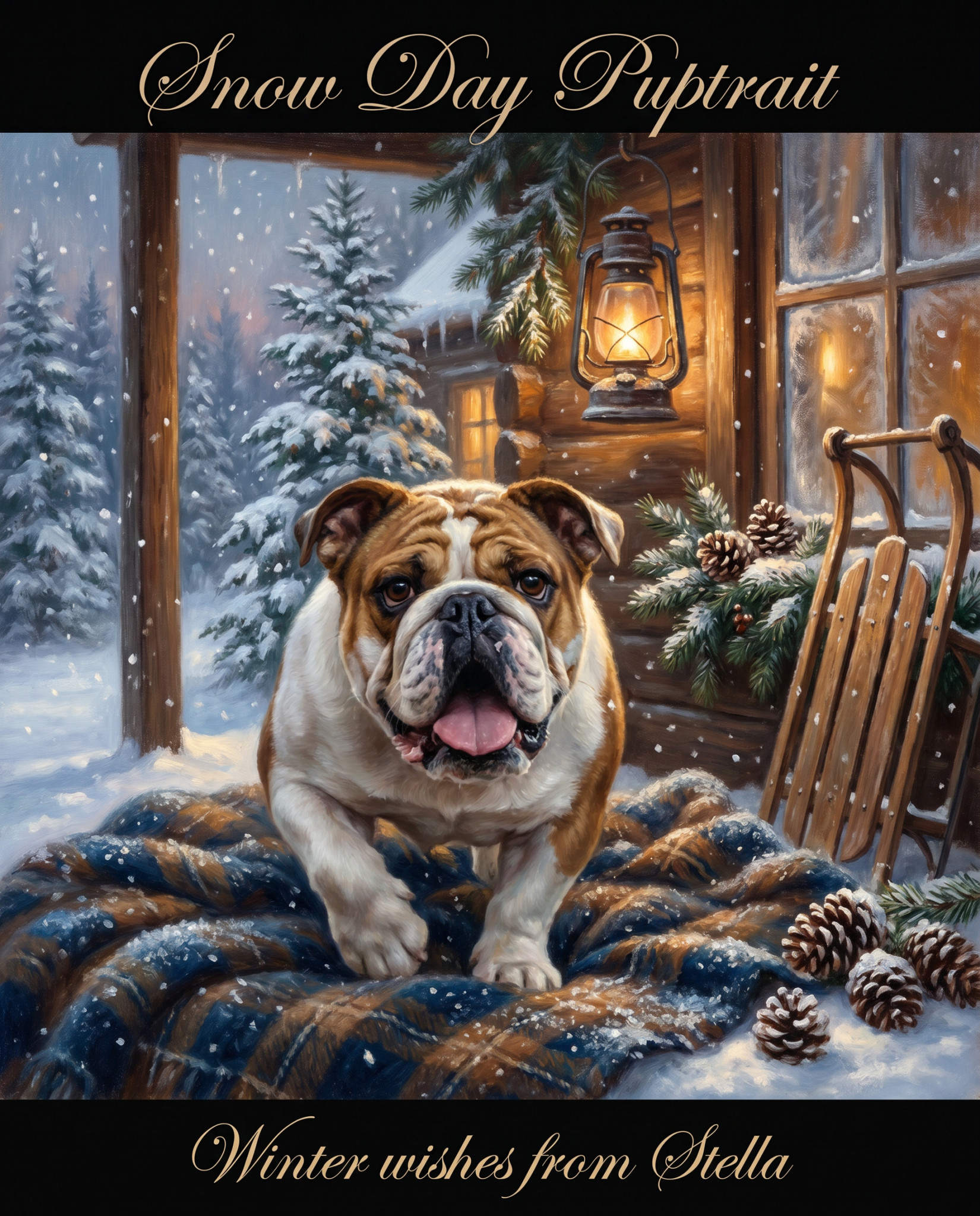 January — Snow Day Pup