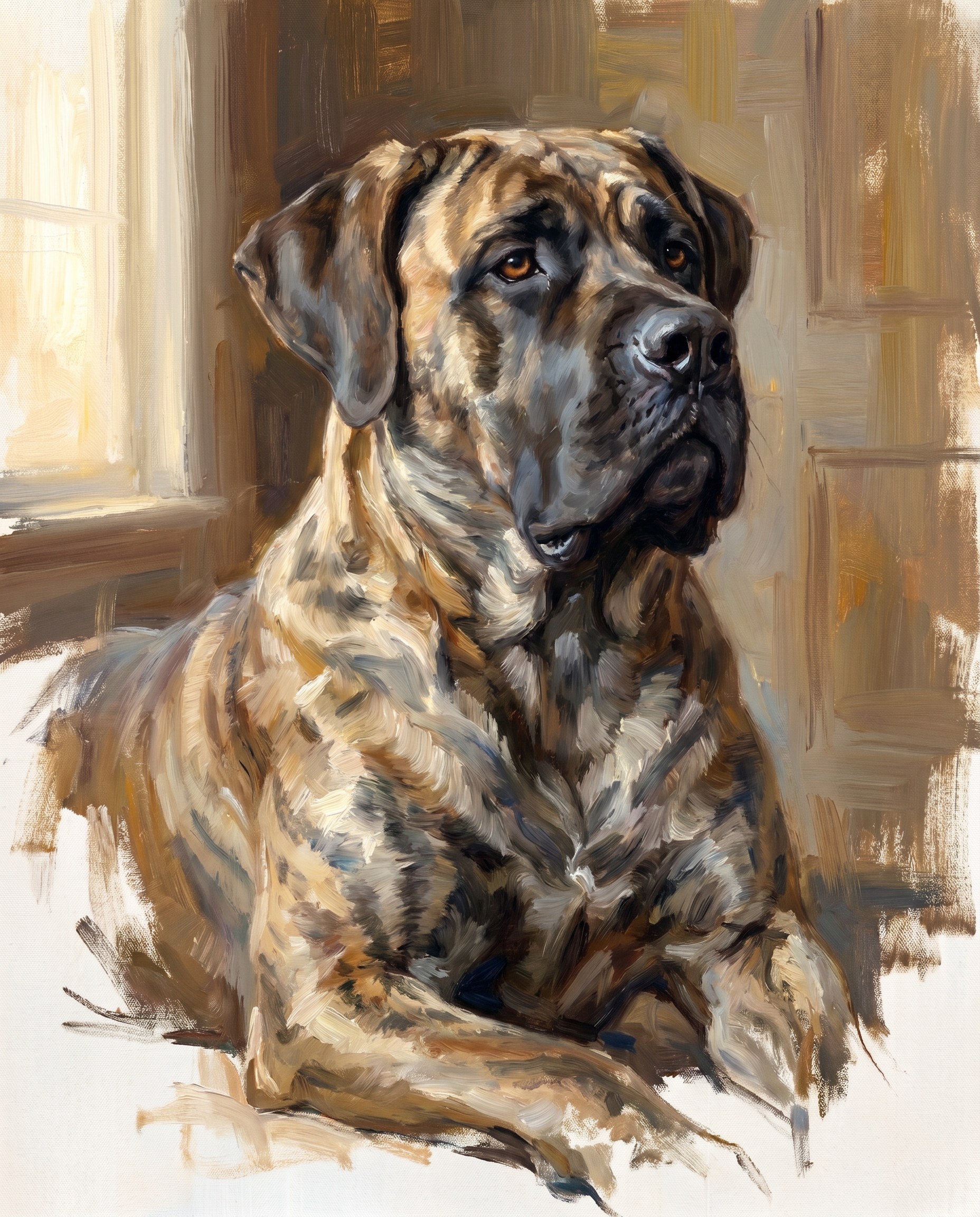 Painter’s Studio Portrait sample portrait